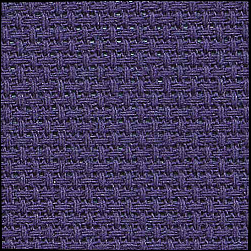 Design Works Crafts Tessuto Aida Pretagliato In Cotone Navy 50,8x76,2 Cm – Tela Per Punto Croce 14 Count, 100% Cotone, Ideale Per Ricamo, Cucito E Progetti Creativi