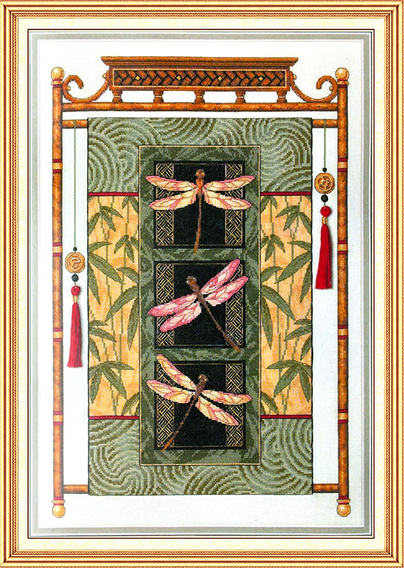 Dragonfly Scroll GOLD COLLECTION