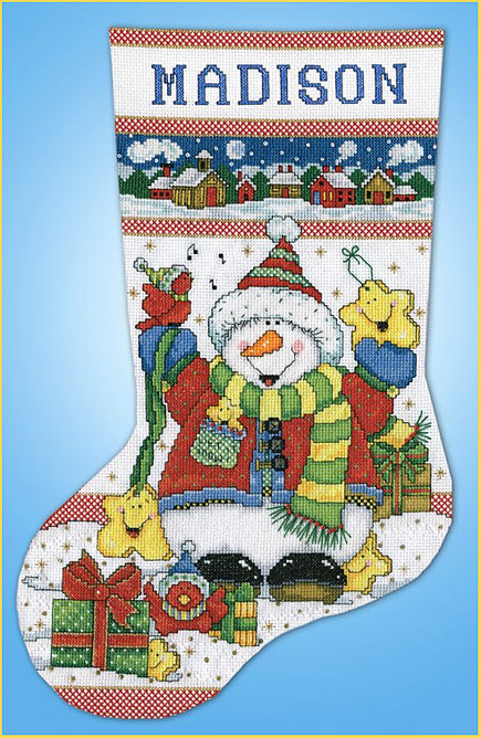 Snowman Fun Stocking