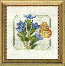 4" x 4" - Z - Gentian