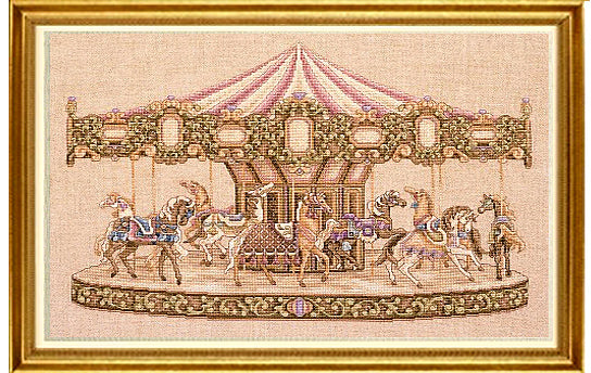 Carousel - 28ct. Tea Dyed