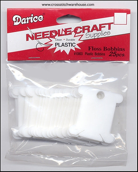 FLOSS BOBBINS - Darice Plastic Bobbins