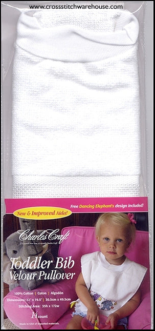 BLANK - Baby Toddlers Bib White