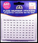 FLOSS - Number Packs