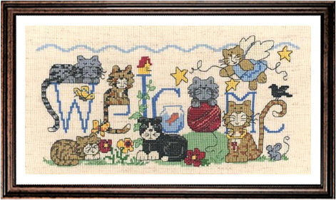 Cat Welcome - CHART ONLY