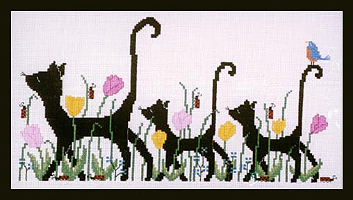 Spurring Has Spurrung - CHART & FABRIC – crossstitchwarehouse.com