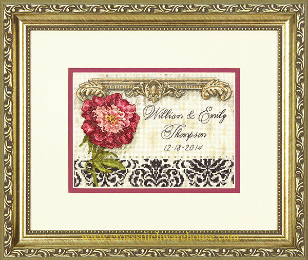 Elegant Wedding Record GOLD PETITE