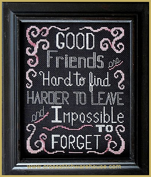 CHALKBOARD - Good Friends - CHART