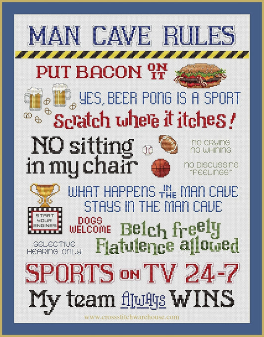 Man Cave Rules