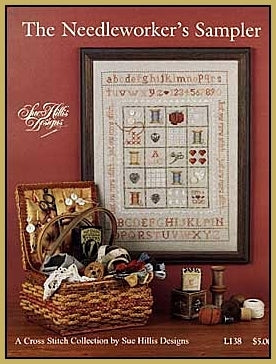 Needleworkers Sampler CHART & CHARMS