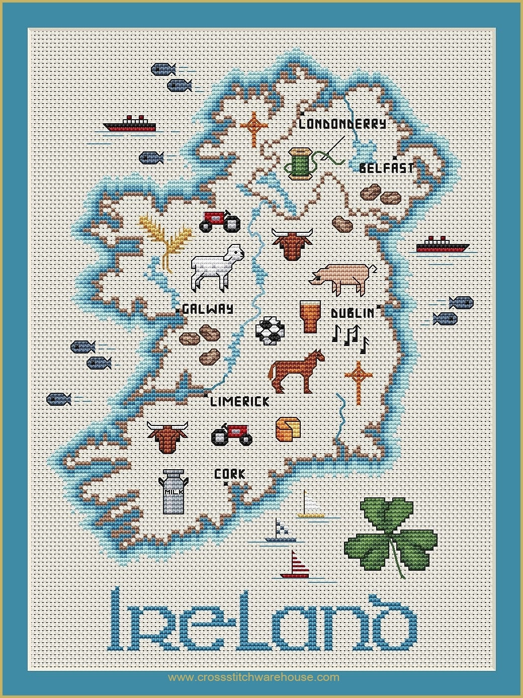 Ireland Map