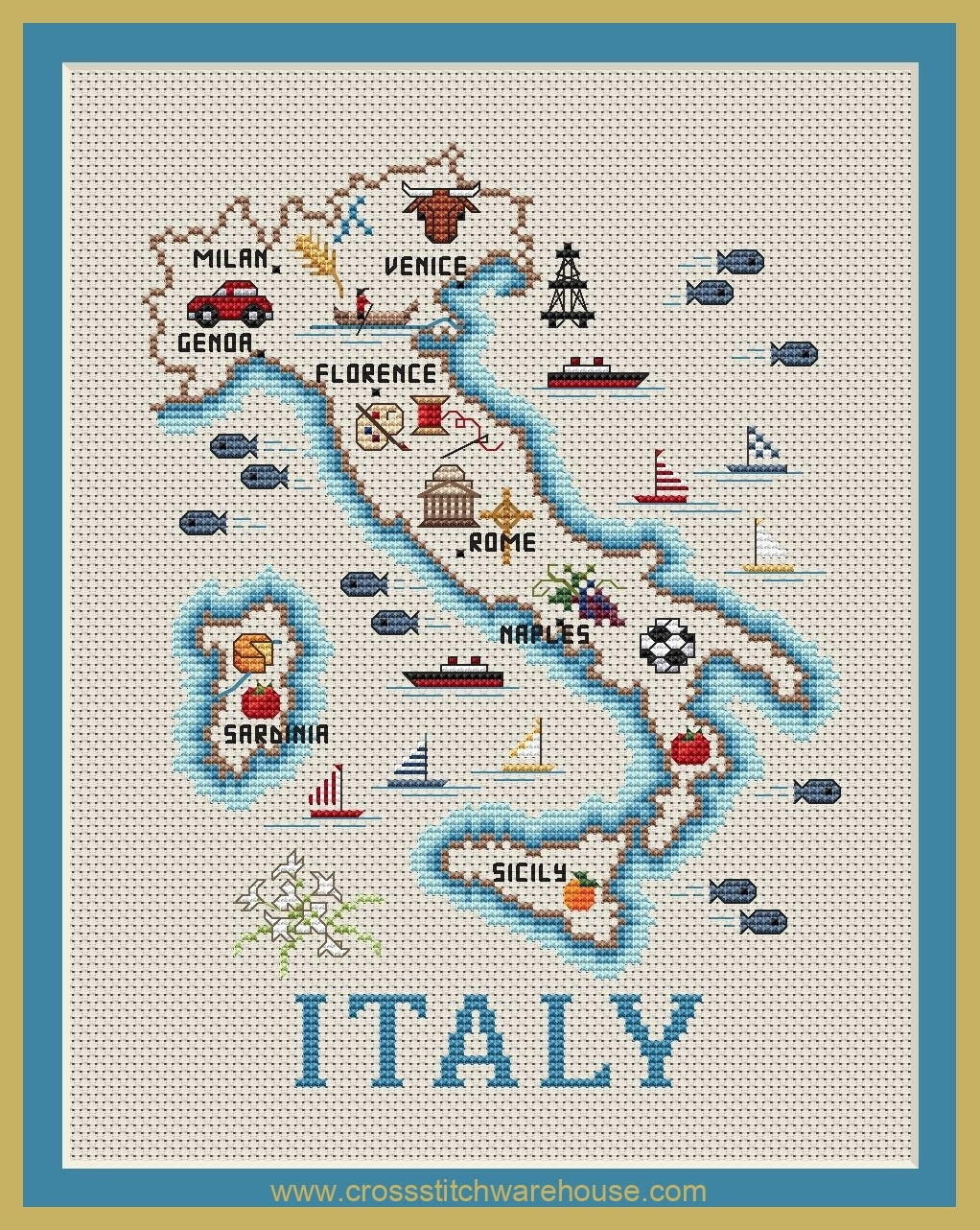 Italy Map