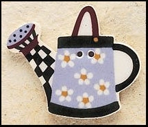 Watering Can Blue Daisy