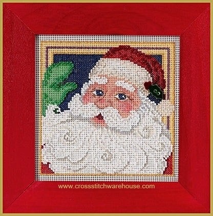 Jolly St Nick Kit & Frame