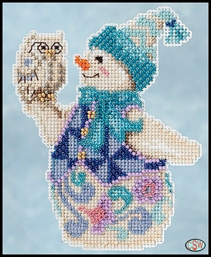 Snowy Owl Snowman