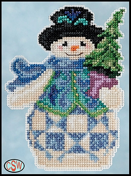 Evergreen Snowman