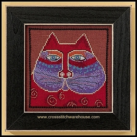 Cat Collection LINEN Kit & Frame