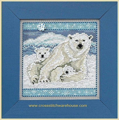 Polar Bears Kit & Frame