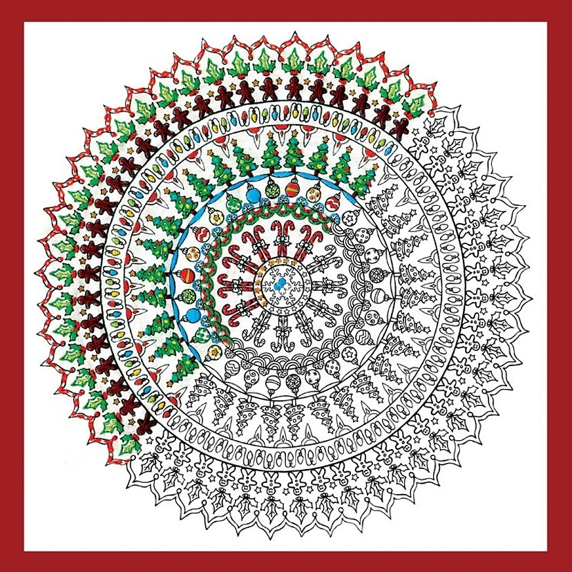 Zenbroidery Christmas Mandala