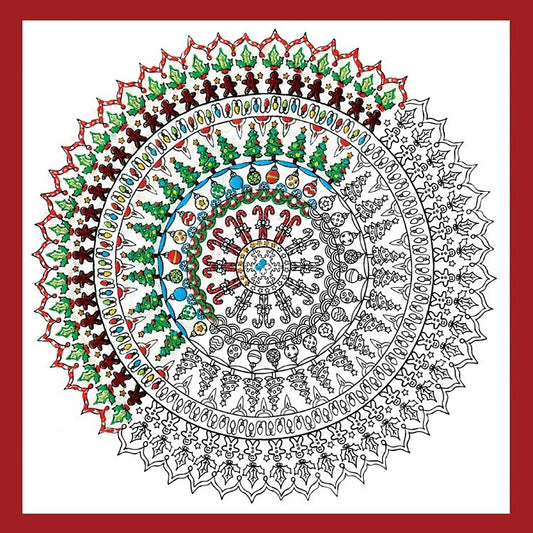 Zenbroidery Christmas Mandala