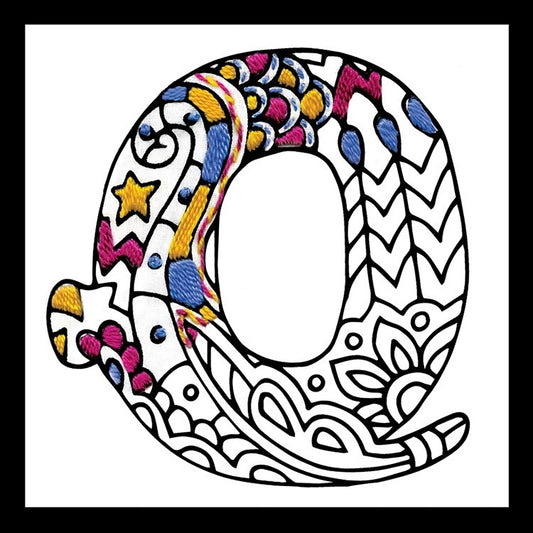 Zenbroidery Letter Q