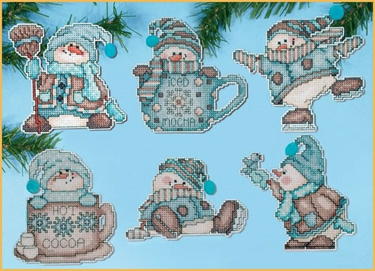 Cocoa Snowman Ornaments