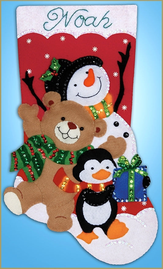 Holiday Friends Stocking