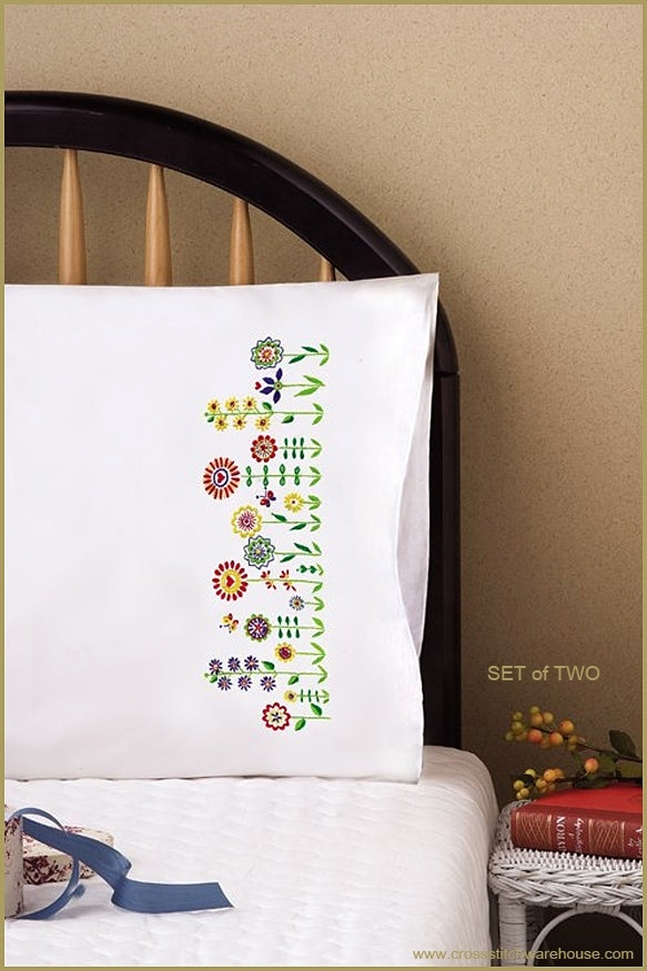 Whimsy Flora Pillow Cases