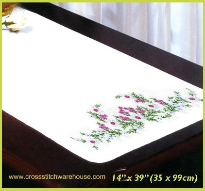 DRESSER SCARF - Meadow Flowers