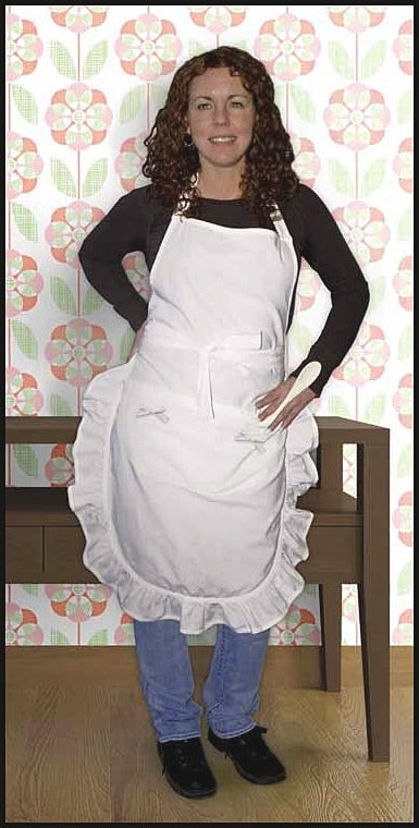 BLANK APRON - Full Ruffle