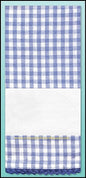 BLANK TOWEL - Blue Gingham