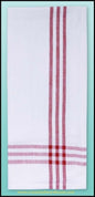 BLANK TOWEL - Red Stripe