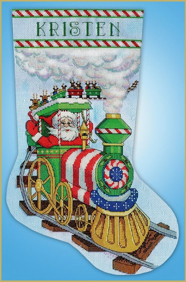 Santa's Train Stocking