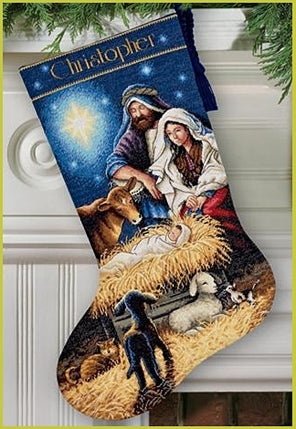 Holy Night Stocking