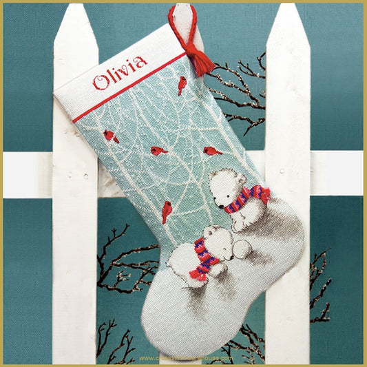 Snow Bears Stocking