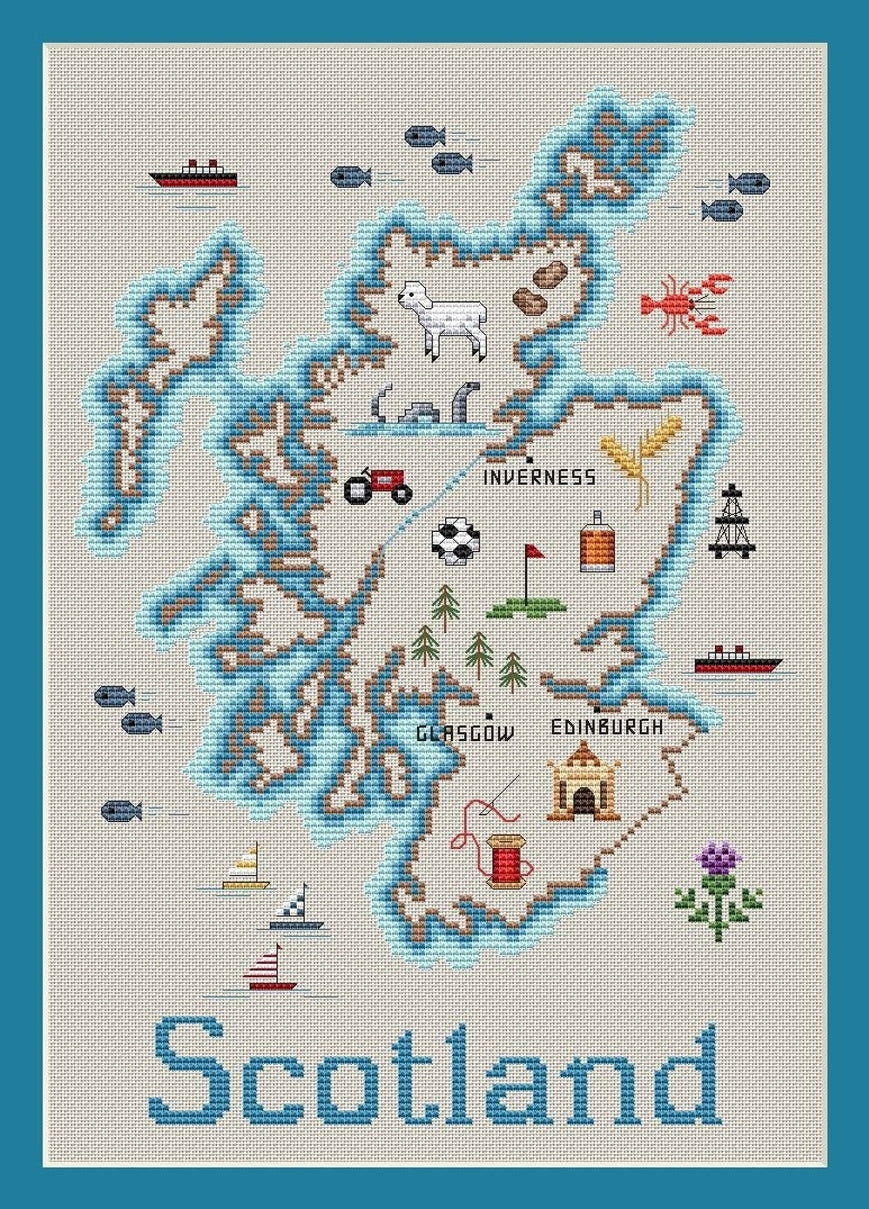 Scotland Map