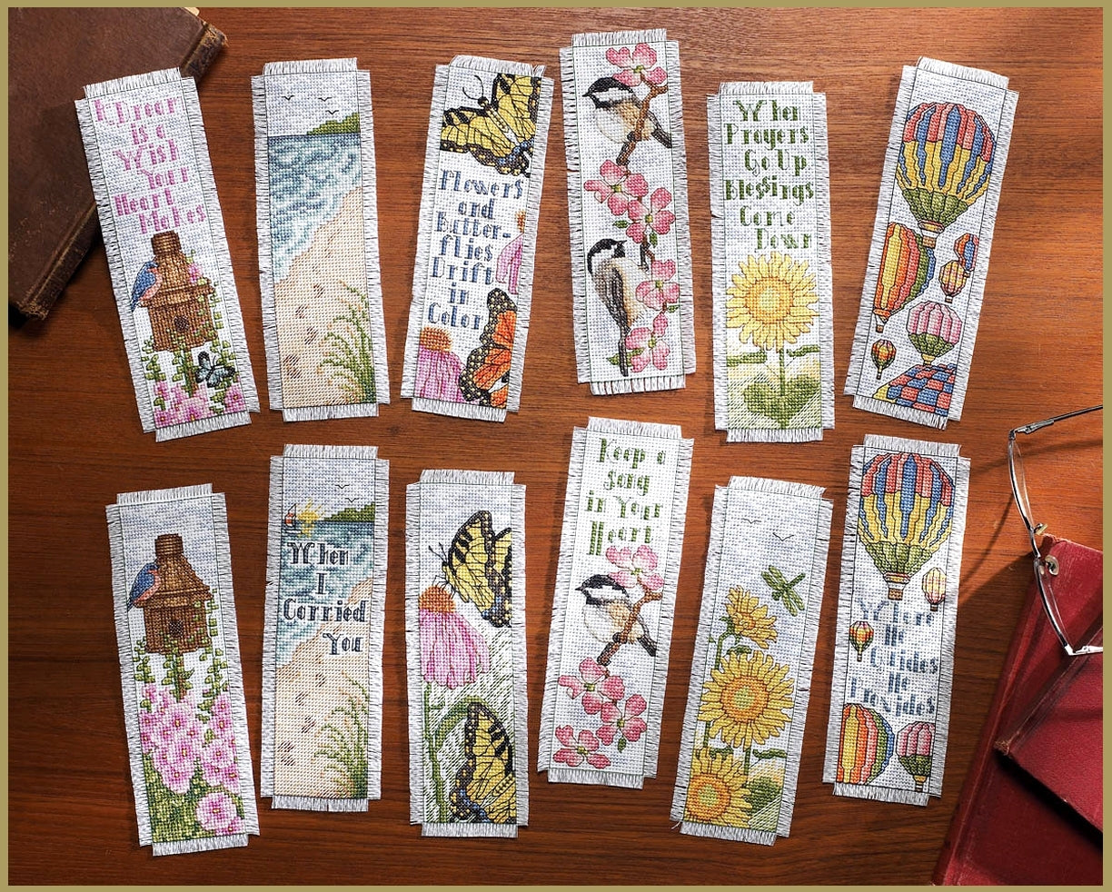 Inspired By Nature Bookmarks - Set of 12