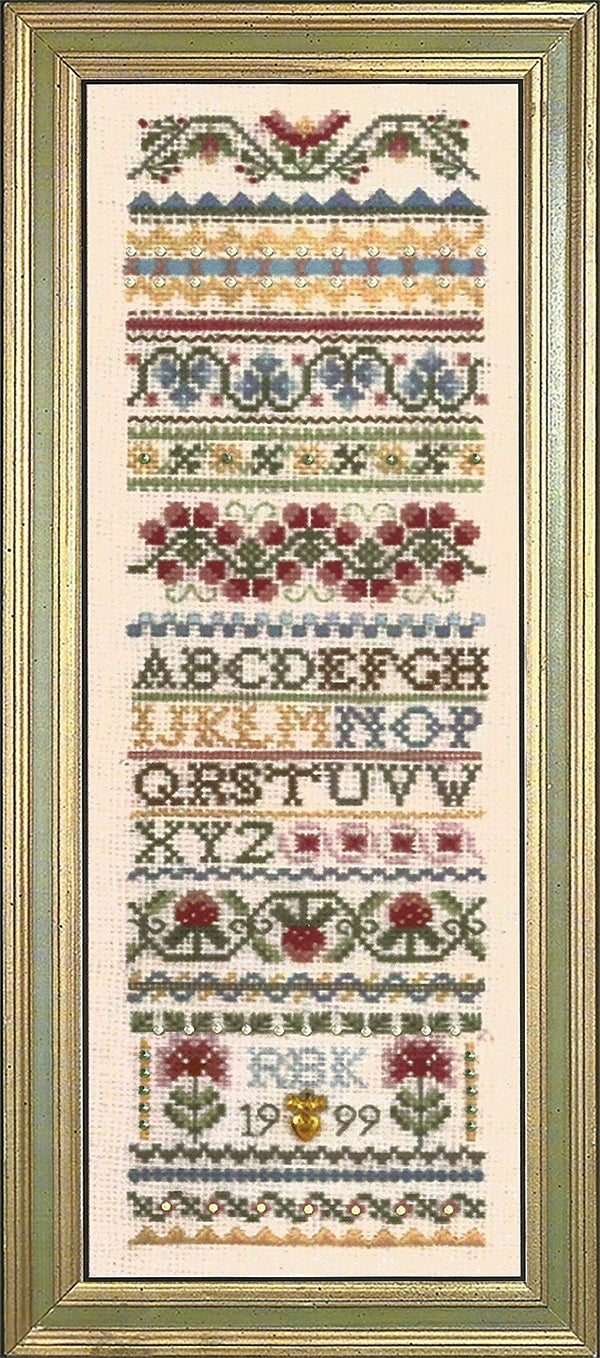 Strawberry Band Sampler – crossstitchwarehouse.com