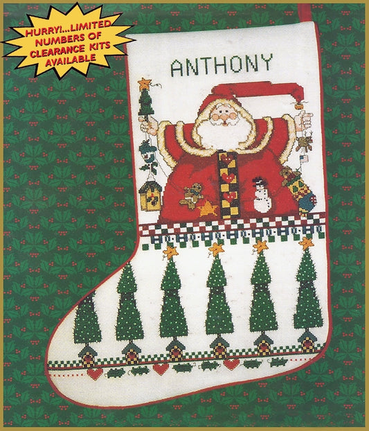 Joy - HO - HO - HO Stocking