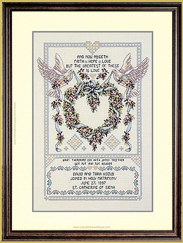 Wedding Doves WEDDING SAMPLER