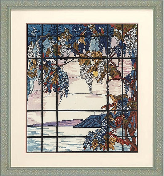 Tiffany Window Scene