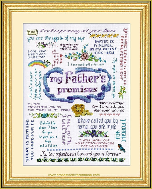 My Fathers Promises - CHART & FABRIC