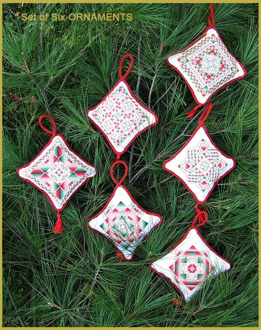 CHART - Quilt Ornaments - CHART ONLY