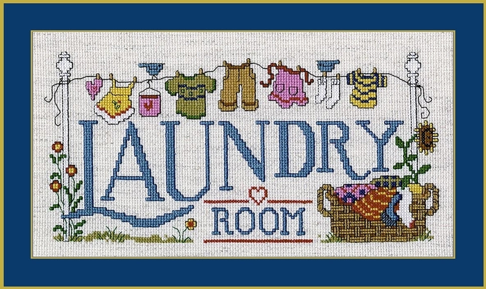 Laundry Room  CHART & FABRIC