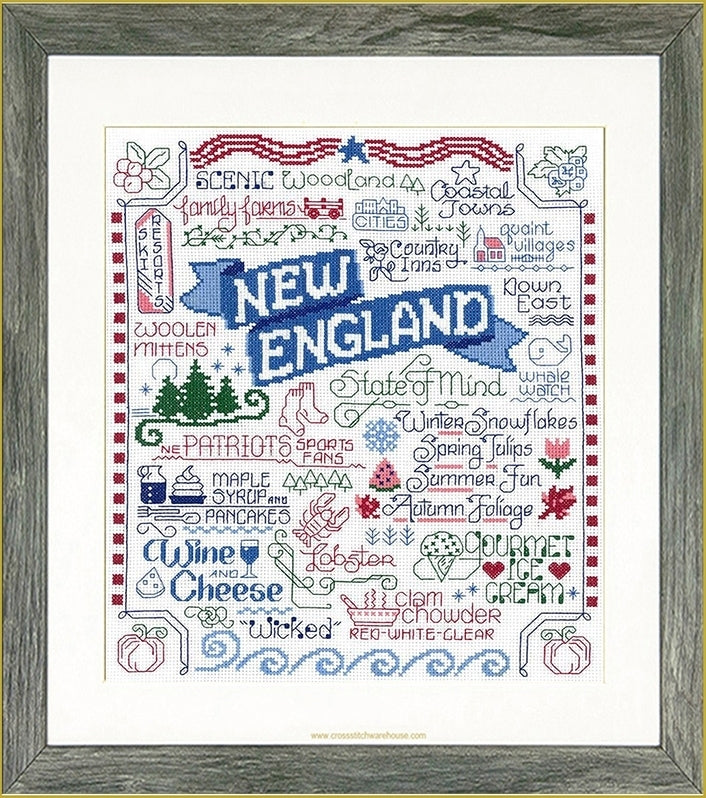 Let's Visit New England - CHART ONLY