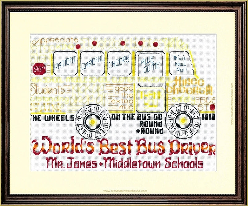 Let's  Cheer For The Bus Driver - CHART ONLY