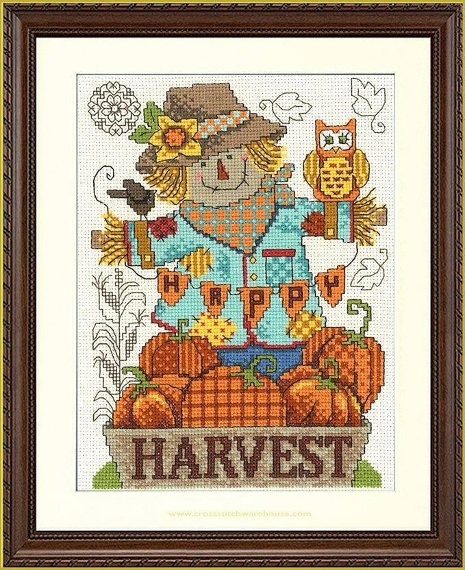 Happy Harvest Scarecrow - CHART ONLY