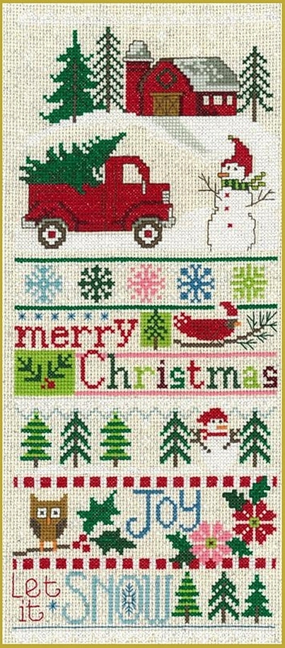 Merry Christmas Sampler - COMPLETE