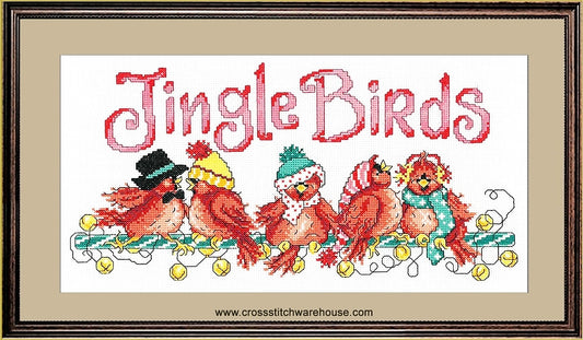 Jingle Birds  CHART & FABRIC