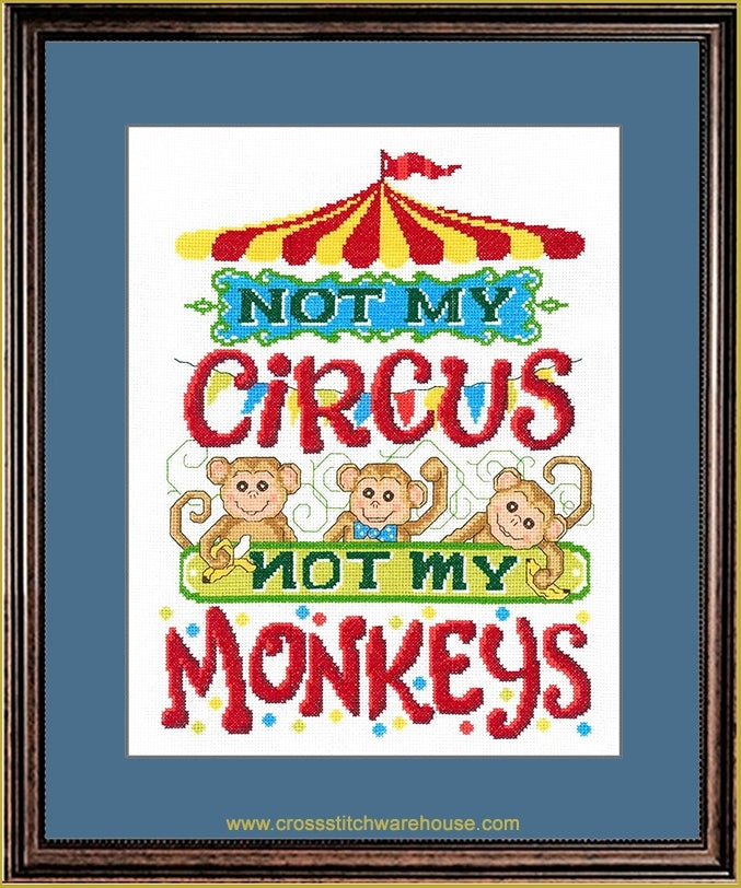 Not My Monkeys - CHART & FABRIC